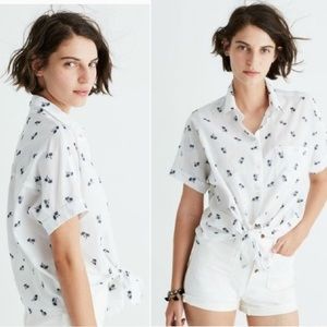 Madewell short sleeve button down